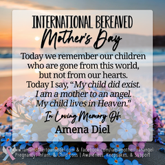 Digital Personalized Keepsake Graphic - 2024 International Bereaved Mother's Day