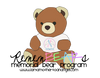 Neutral RememBEAR with Pink/Blue Accents