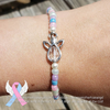 Limited Edition - Dainty Beaded Angel Bracelet (5 Color Options)