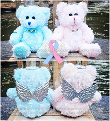 Deluxe Swirl Plush 6" RememBEAR (Baby Blue Or Baby Pink)