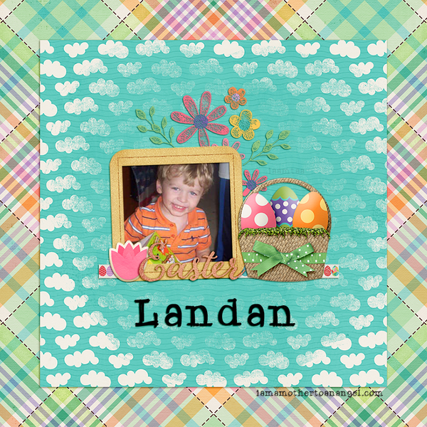 Digital Personalized Keepsake Graphic - Easter 2019 Offer WITH PHOTO