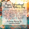 Digital Personalized Keepsake Graphic - International Bereaved Mother's Day 2019