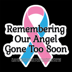 Remembering Our Angel(s) Magnet - Approx 3"