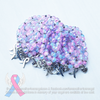 Pregnancy, Infant, & Child Loss Awareness Bracelet - Pink/Blue Crackle