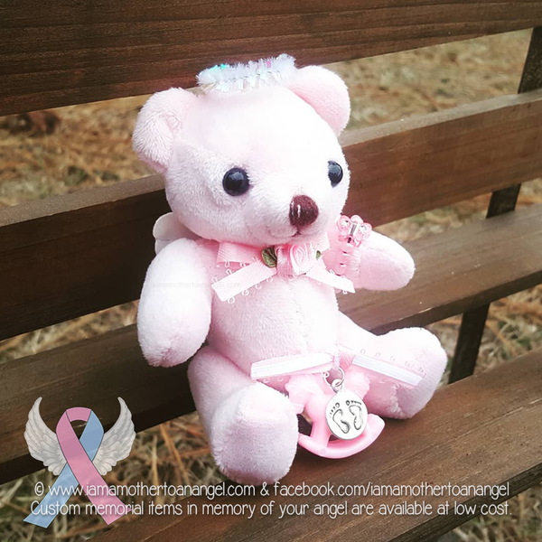 RememBEAR - Fully Jointed Pastel Angel Bear (4 Colors!)