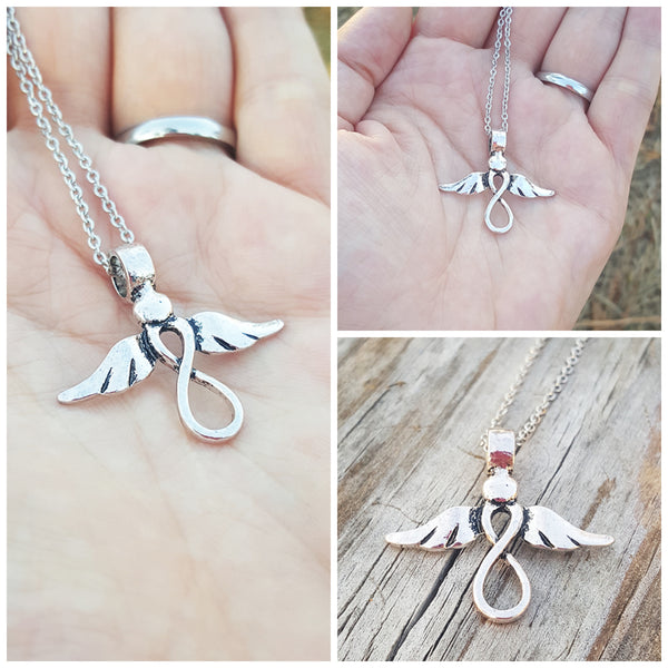 Infinity Angel Necklace