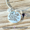 A Mother Is Not Defined By The Number Of Children You Can See - Bracelet or Necklace