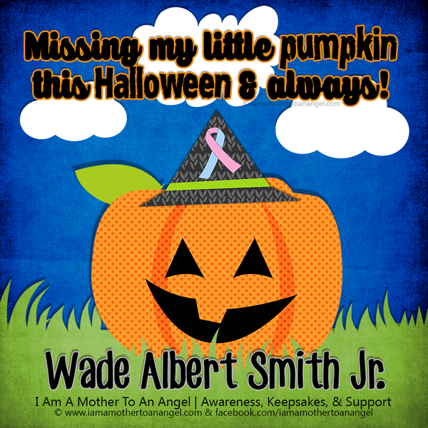 Digital Personalized Keepsake Graphic - Missing My Little Pumpkin Halloween 2016 Offer